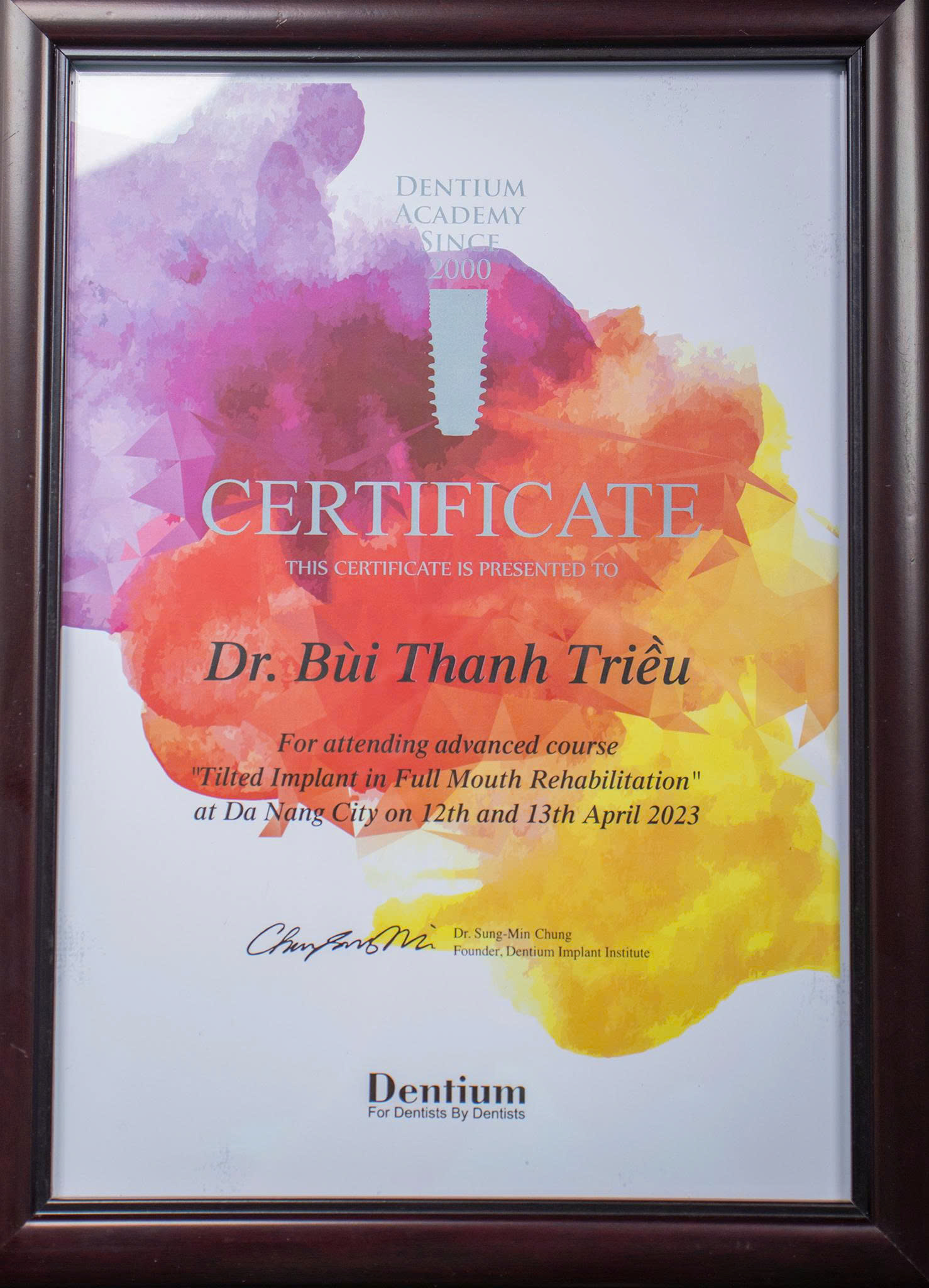 Cô Liên 60 tuổi - Cấy ghép Implant toàn hàm